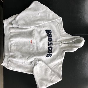 Men’s Denver Broncos stitched hoodie